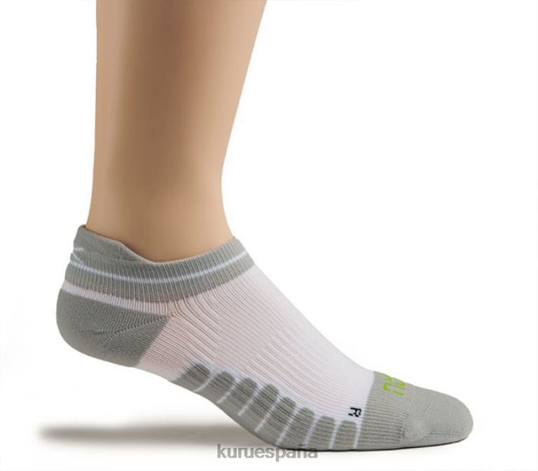 gris blanco medias Kuru 2PFNB216 tobillo sparc 2.0 unisexo