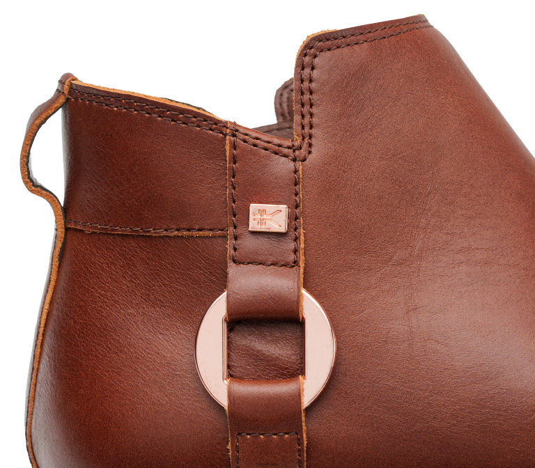 nuez rica/cobre zapatos Kuru 2PFNB128 tempo mujer