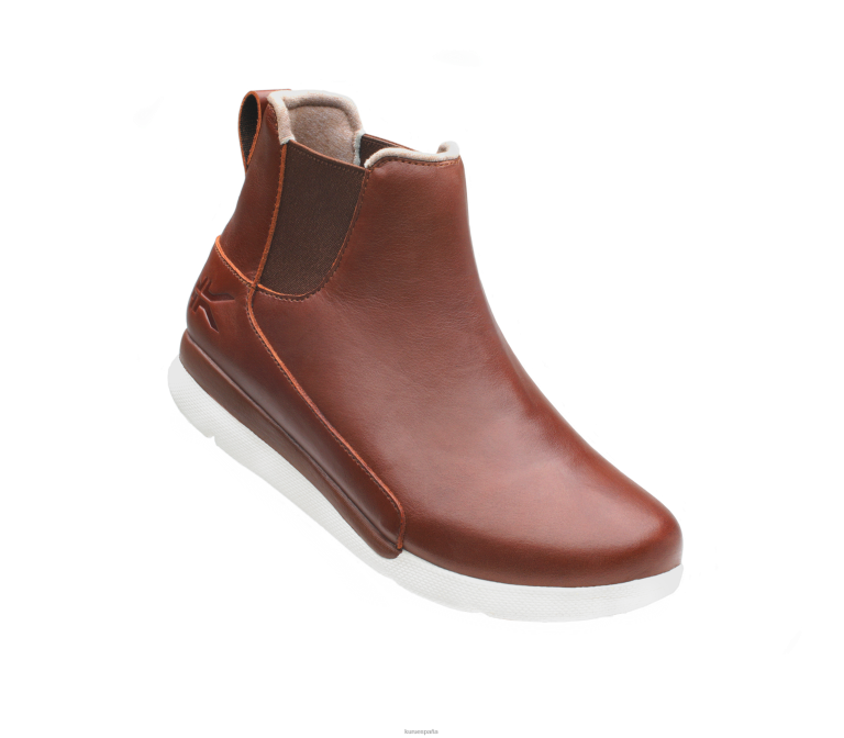 rica nuez/crema suave zapatos Kuru 2PFNB76 luna mujer