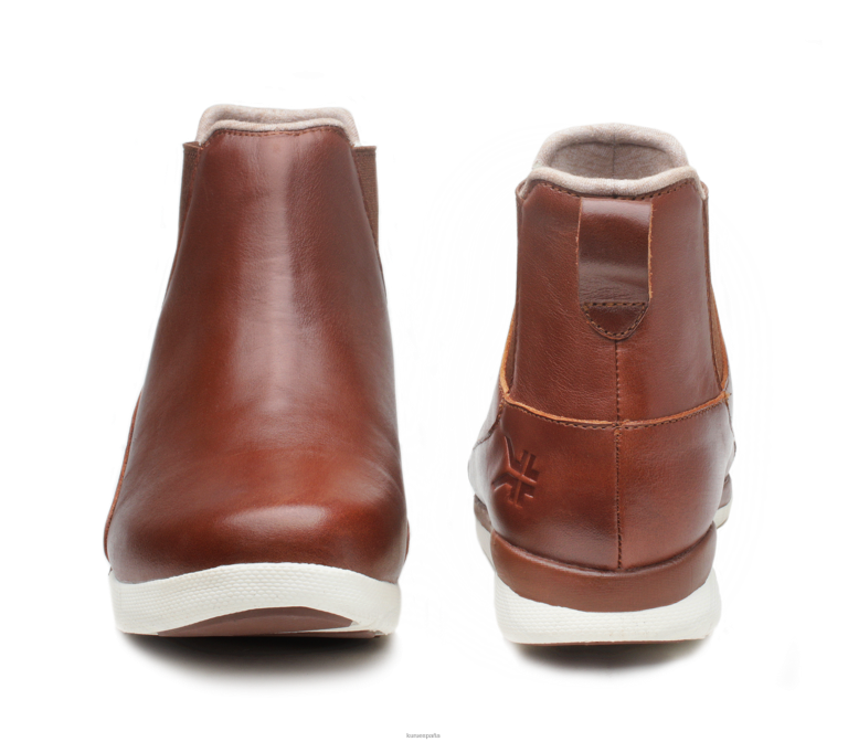 rica nuez/crema suave zapatos Kuru 2PFNB76 luna mujer