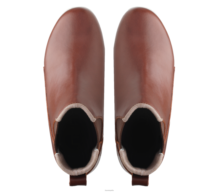 rica nuez/crema suave zapatos Kuru 2PFNB76 luna mujer