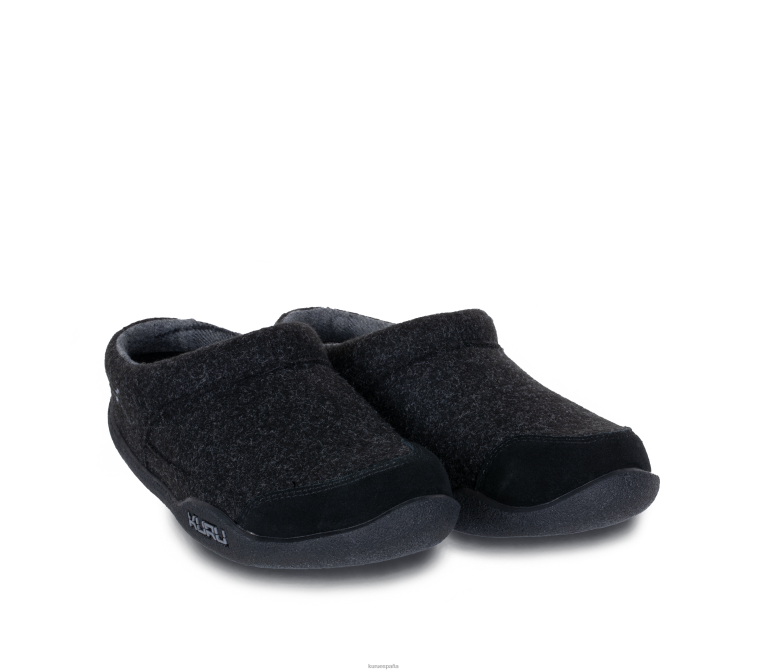 carbón/negro zapatos Kuru 2PFNB185 borrador hombres
