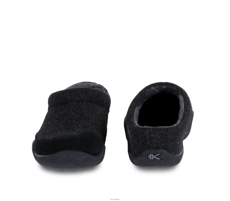 carbón/negro zapatos Kuru 2PFNB185 borrador hombres