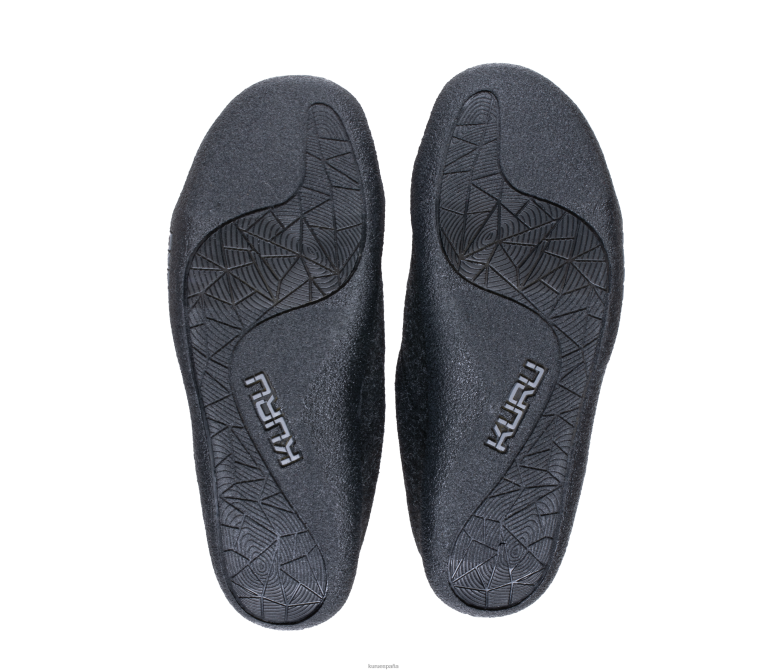 carbón/negro zapatos Kuru 2PFNB185 borrador hombres