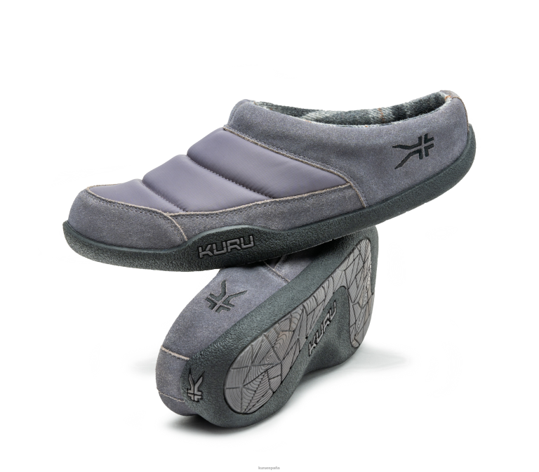 gris pizarra/negro zapatos Kuru 2PFNB186 borrador hombres