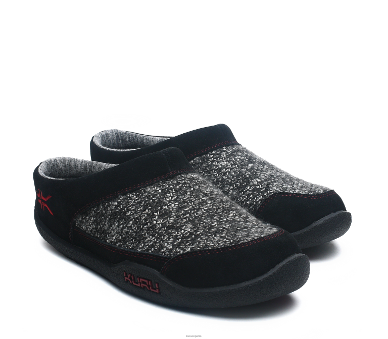 rubí negro/rojo zapatos Kuru 2PFNB74 borrador mujer