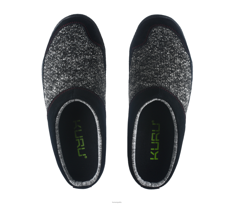 rubí negro/rojo zapatos Kuru 2PFNB74 borrador mujer