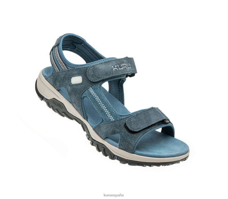 azul medianoche/gris piedra zapatos Kuru 2PFNB193 huella hombres