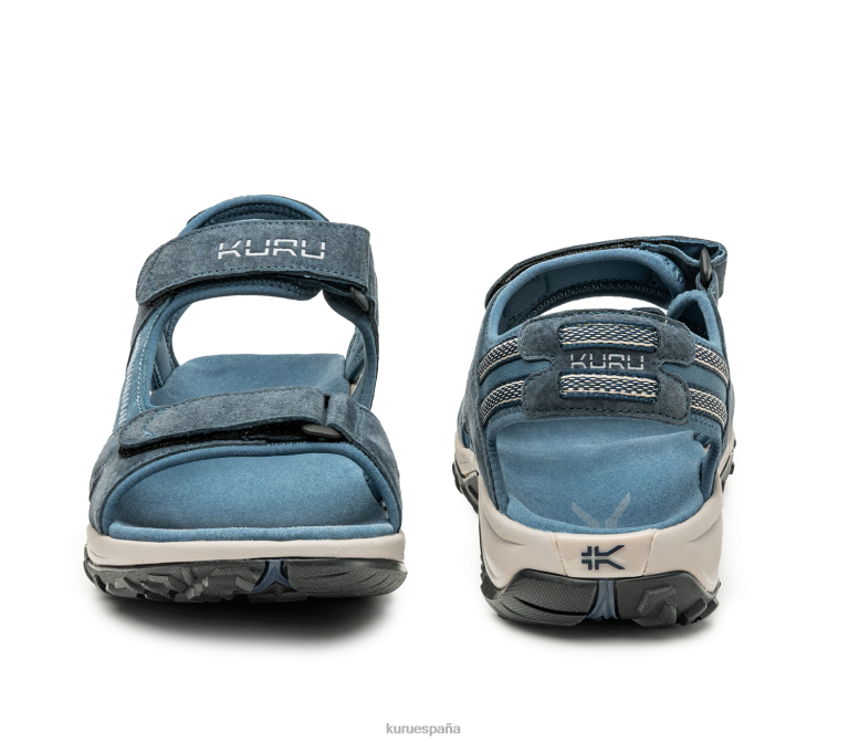 azul medianoche/gris piedra zapatos Kuru 2PFNB193 huella hombres