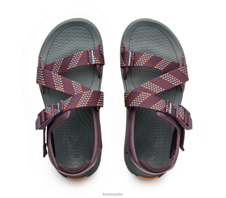 ciruela/azul agua zapatos Kuru 2PFNB115 actual mujer