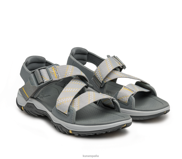 nube gris/amarillo suave zapatos Kuru 2PFNB107 actual mujer