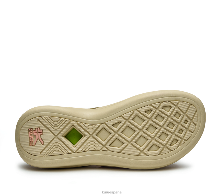 pajizo/melocotón claro zapatos Kuru 2PFNB110 coda musa mujer