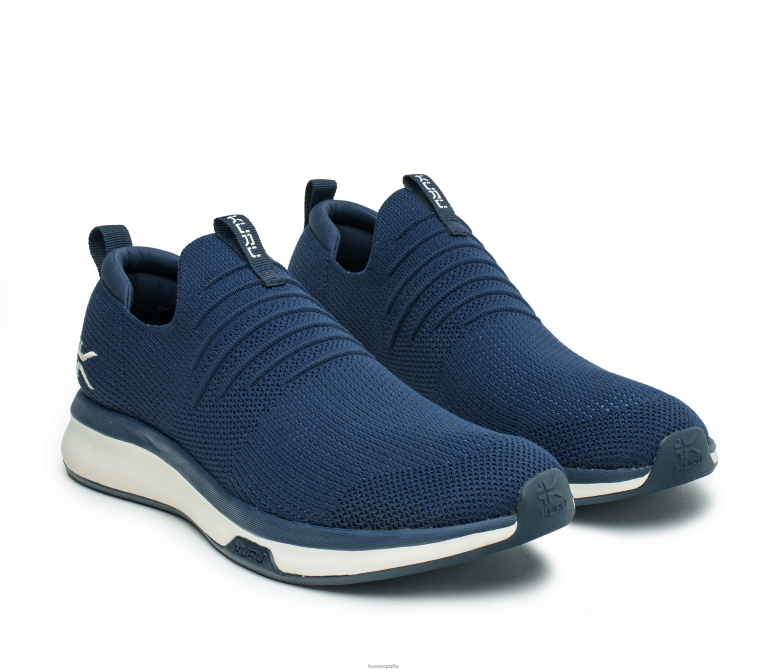 azul medianoche/azul mineral zapatos Kuru 2PFNB178 deslizamiento del átomo hombres