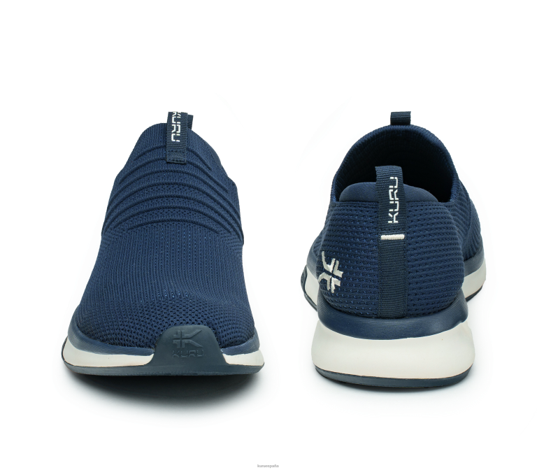 azul medianoche/azul mineral zapatos Kuru 2PFNB178 deslizamiento del átomo hombres