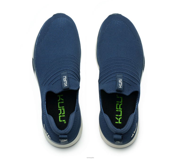 azul medianoche/azul mineral zapatos Kuru 2PFNB178 deslizamiento del átomo hombres
