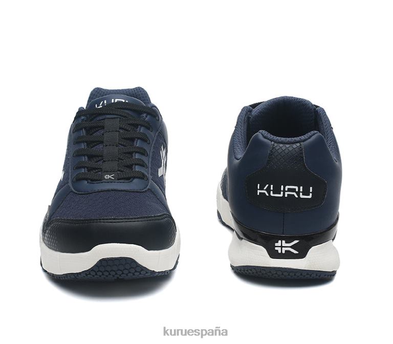 azul medianoche/blanco/negro azabache zapatos Kuru 2PFNB172 ancho cuántico hombres