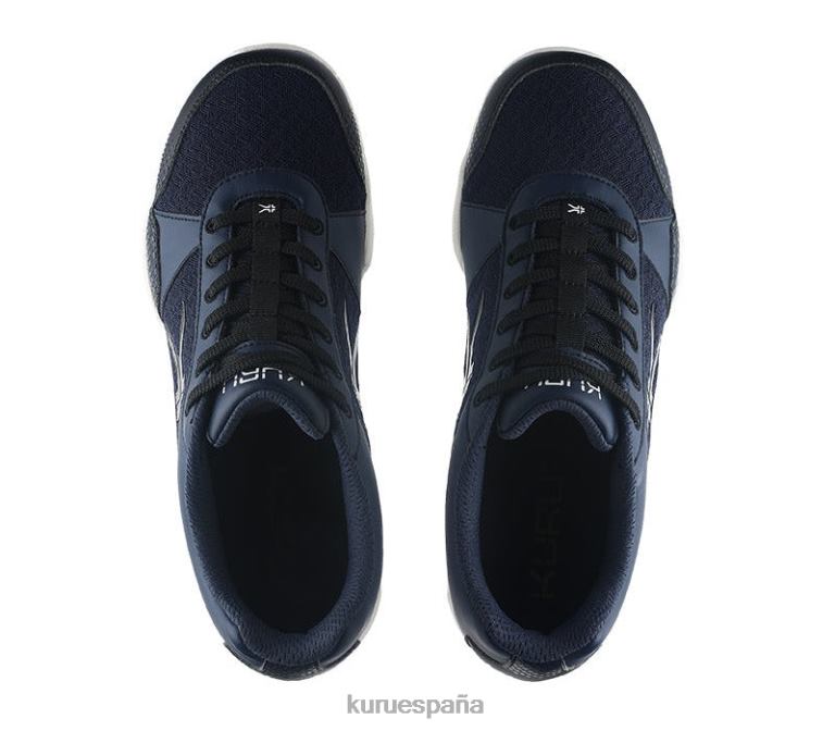 azul medianoche/blanco/negro azabache zapatos Kuru 2PFNB172 ancho cuántico hombres