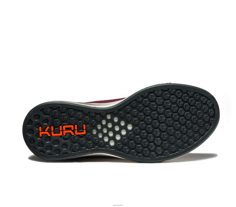 granate/negro azabache zapatos Kuru 2PFNB135 flujo hombres