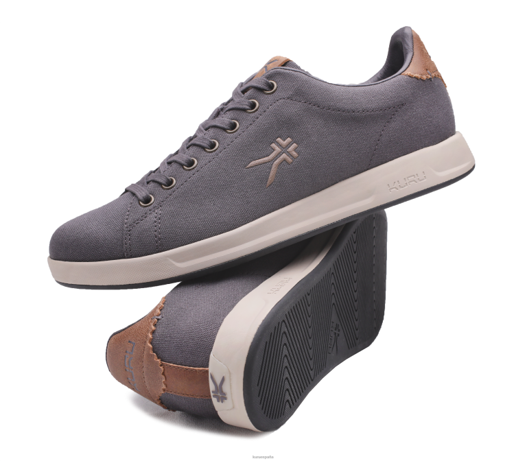gris humo/arena zapatos Kuru 2PFNB139 vagar hombres