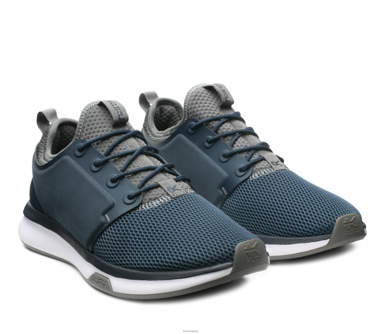 índigo/blanco/basalto zapatos Kuru 2PFNB173 átomo de ancho hombres
