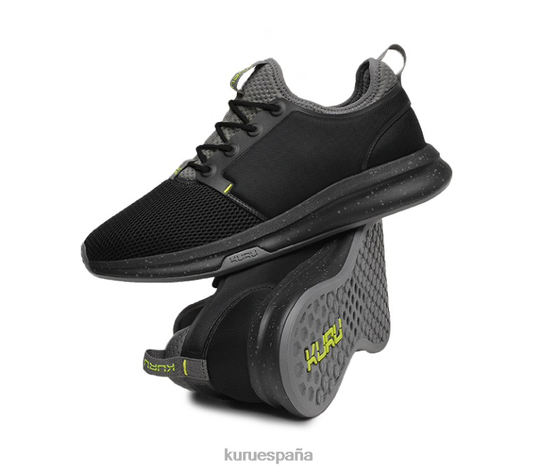 negro azabache/cidra zapatos Kuru 2PFNB171 átomo de ancho hombres