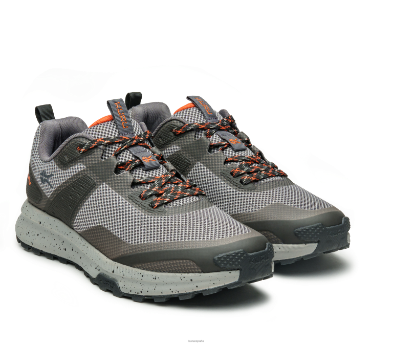 plomo gris/naranja especia zapatos Kuru 2PFNB138 rastro del átomo hombres