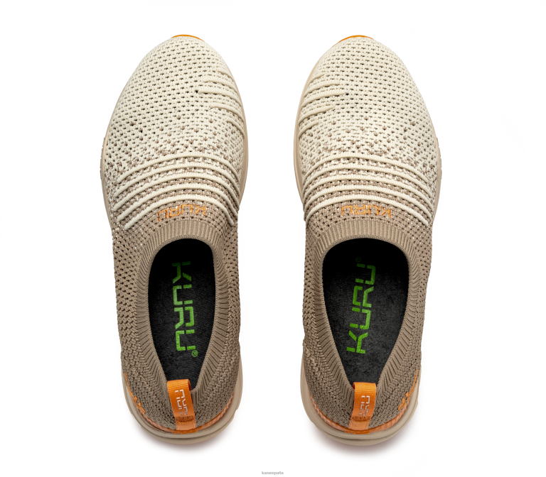 arena/albaricoque zapatos Kuru 2PFNB75 paso mujer