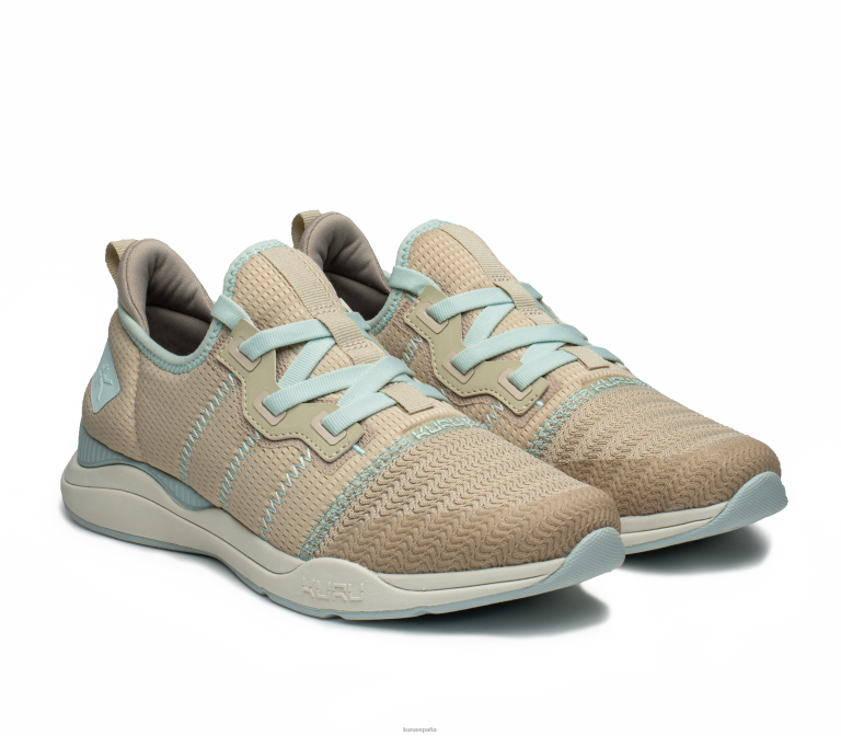arena/niebla azul zapatos Kuru 2PFNB11 movimiento de zancada mujer