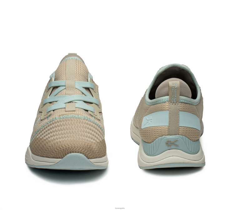 arena/niebla azul zapatos Kuru 2PFNB11 movimiento de zancada mujer