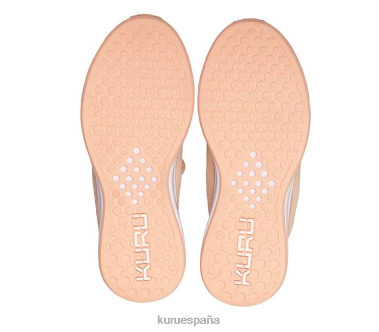 arena rosa/blanco/rosa arcilla zapatos Kuru 2PFNB52 átomo de ancho mujer