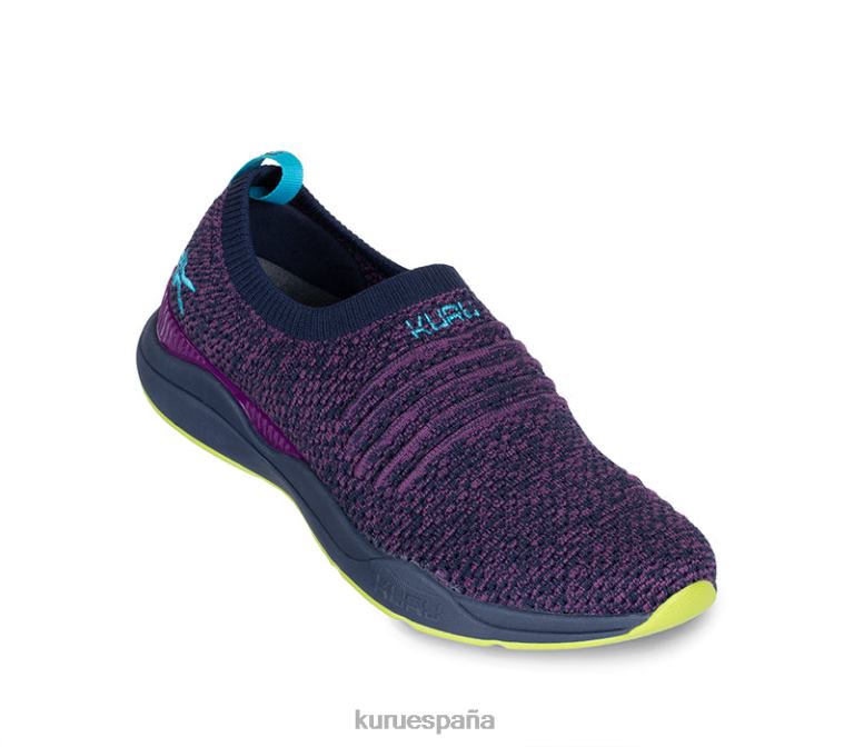 azul medianoche/uva eléctrica zapatos Kuru 2PFNB68 paso mujer