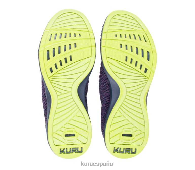 azul medianoche/uva eléctrica zapatos Kuru 2PFNB68 paso mujer