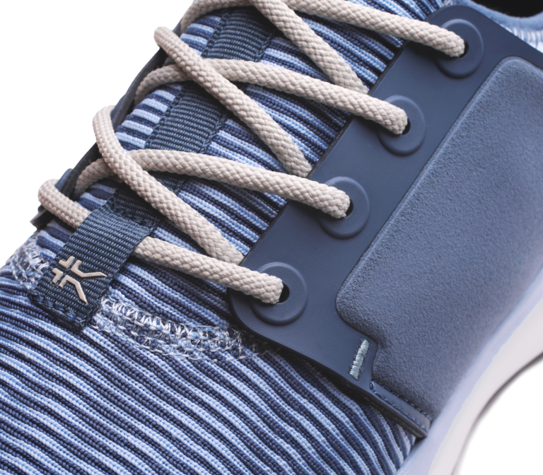 azul mineral/gris hueso zapatos Kuru 2PFNB56 átomo de ancho mujer