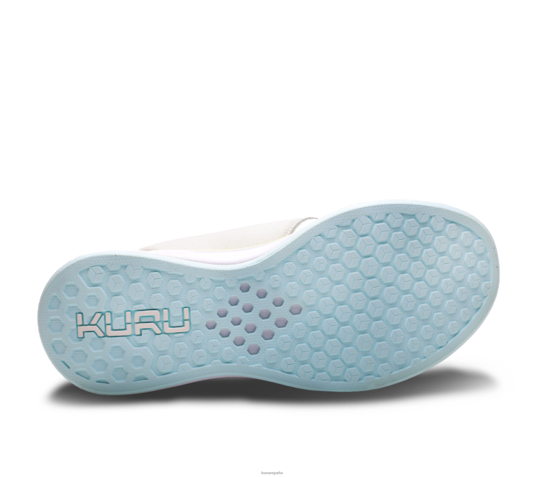 blanco brillante/azul hielo zapatos Kuru 2PFNB35 átomo mujer