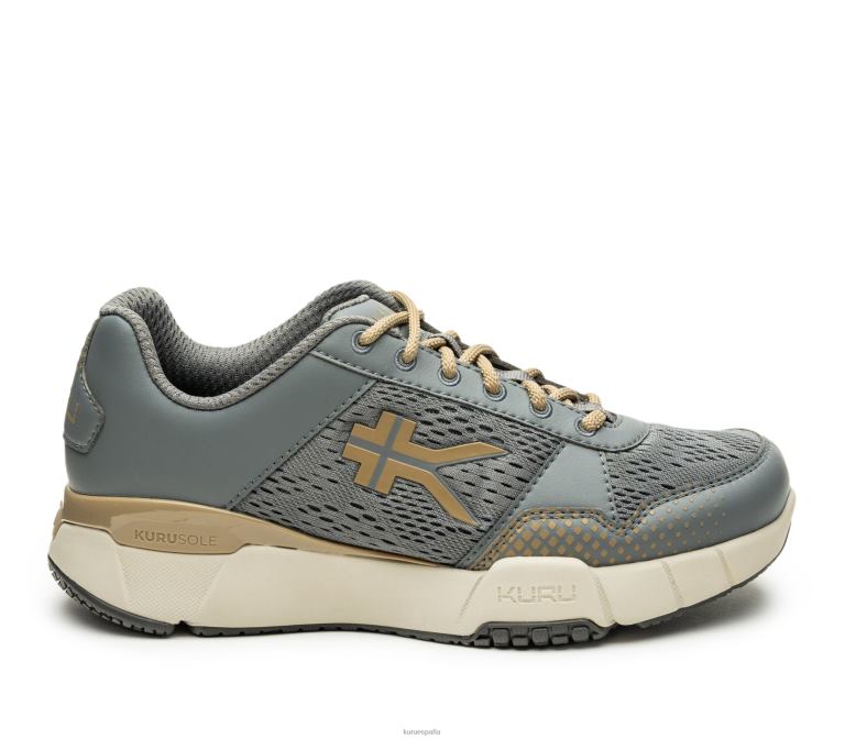 gris pizarra/gris pluma zapatos Kuru 2PFNB64 ancho cuántico mujer