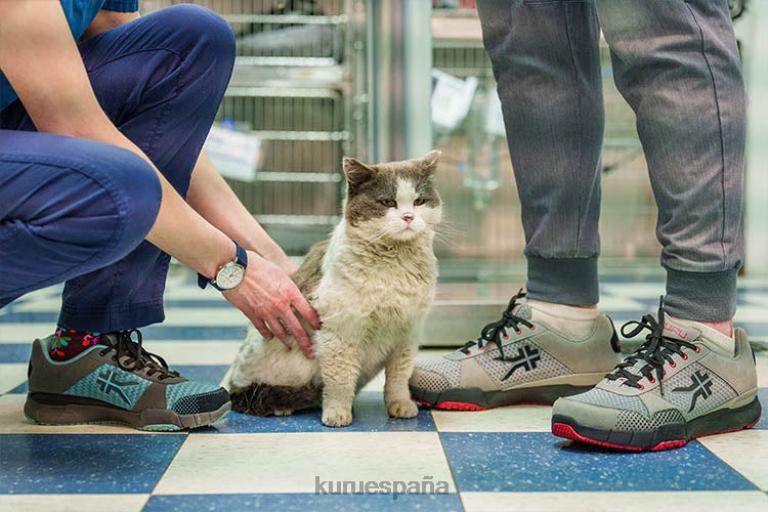 hormigón urbano/blanco/azul topacio zapatos Kuru 2PFNB31 cuántico mujer