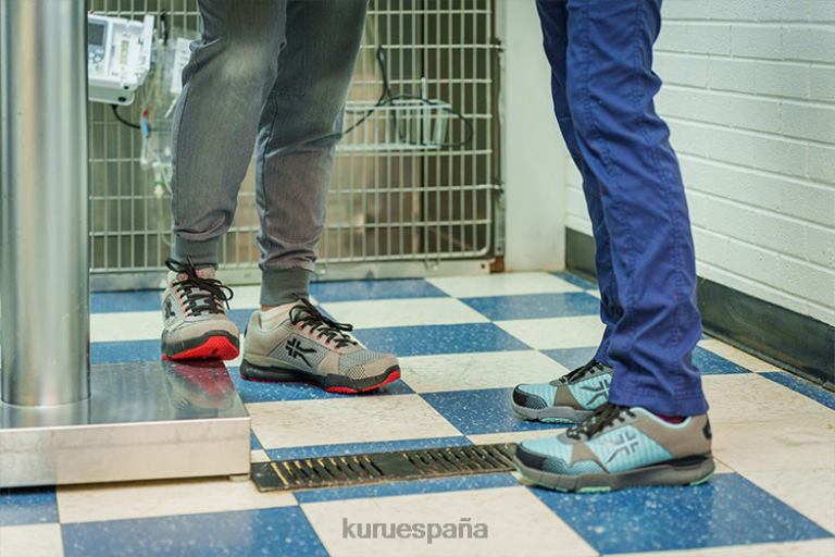 hormigón urbano/blanco/azul topacio zapatos Kuru 2PFNB31 cuántico mujer