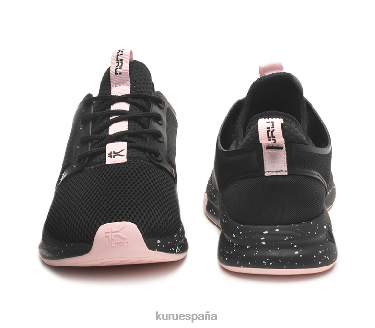 negro azabache/lila brumoso zapatos Kuru 2PFNB18 átomo mujer