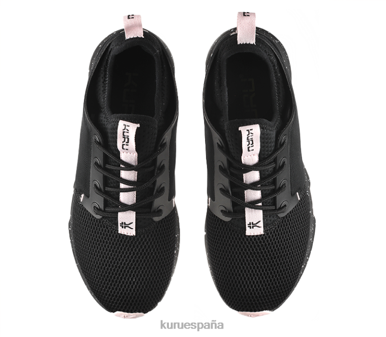 negro azabache/lila brumoso zapatos Kuru 2PFNB18 átomo mujer