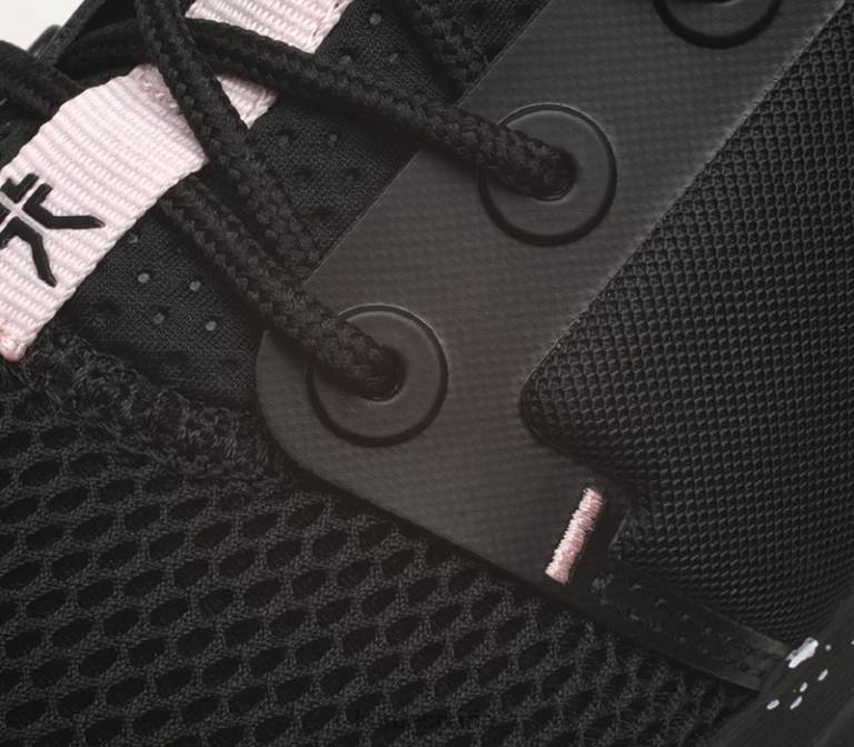 negro azabache/lila brumoso zapatos Kuru 2PFNB18 átomo mujer