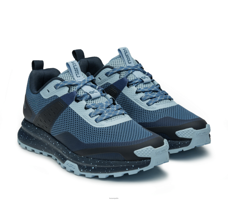 niebla azul/azul medianoche zapatos Kuru 2PFNB8 rastro del átomo mujer