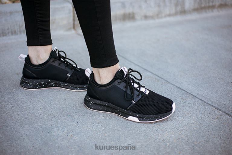 púrpura vino/gris tormenta/sombra negra zapatos Kuru 2PFNB43 átomo de ancho mujer