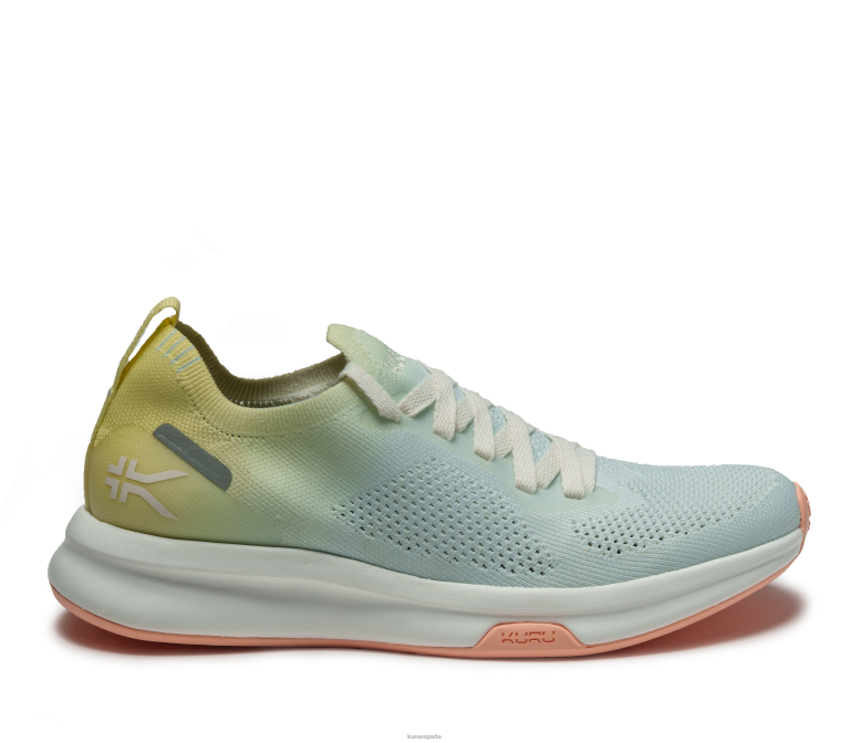 sorbete de lima/azul niebla zapatos Kuru 2PFNB4 flujo mujer