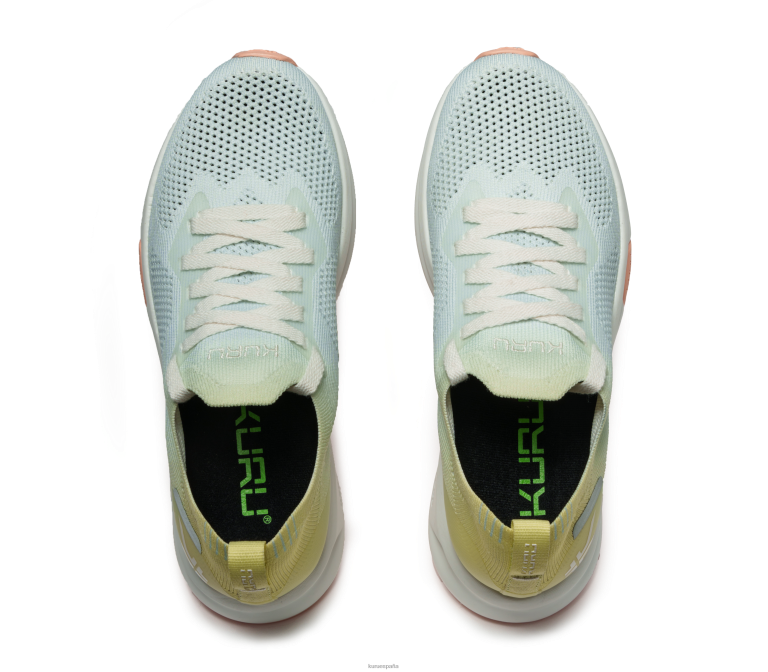 sorbete de lima/azul niebla zapatos Kuru 2PFNB4 flujo mujer