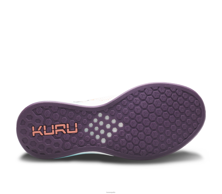 sorbete de naranja/azul calipso zapatos Kuru 2PFNB10 flujo mujer