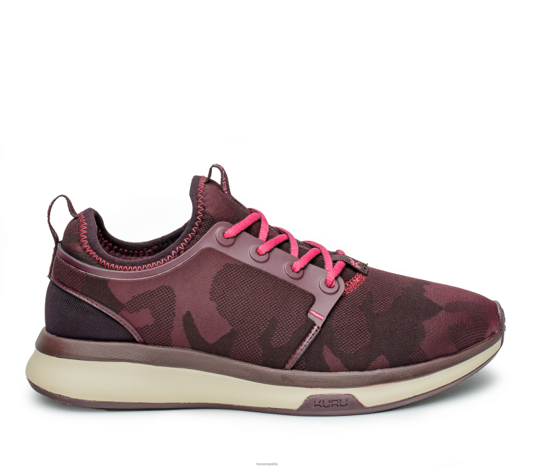vino camo/sorbete rosa zapatos Kuru 2PFNB30 átomo mujer