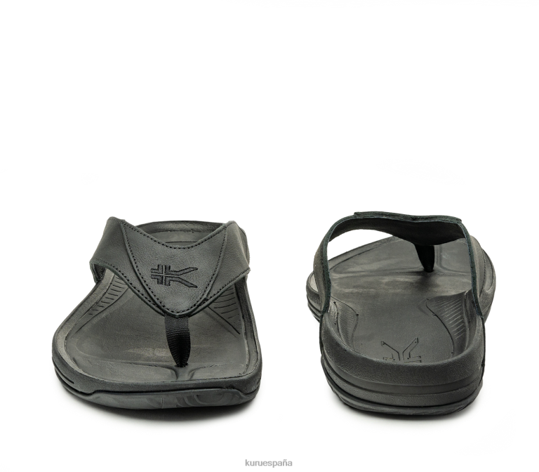 negro azabache zapatos Kuru 2PFNB201 kala hombres