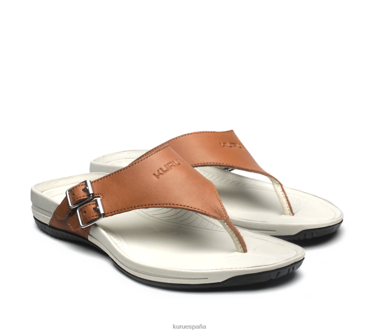 marrón caramelo/hueso zapatos Kuru 2PFNB126 Suomi mujer