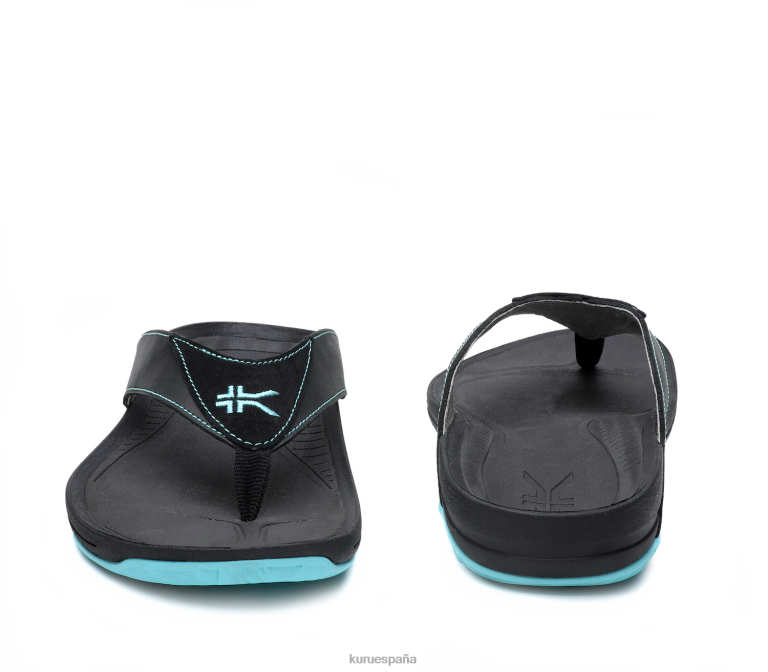 negro azabache/brisa azul zapatos Kuru 2PFNB113 kala mujer