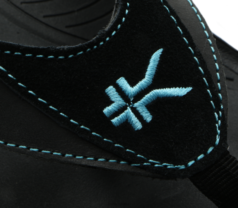 negro azabache/brisa azul zapatos Kuru 2PFNB113 kala mujer